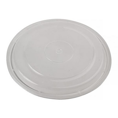 clear pastic lid for bowls on a white background
