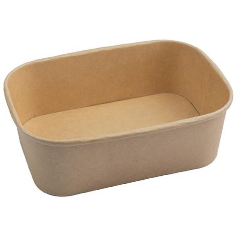 rectangular food bowl